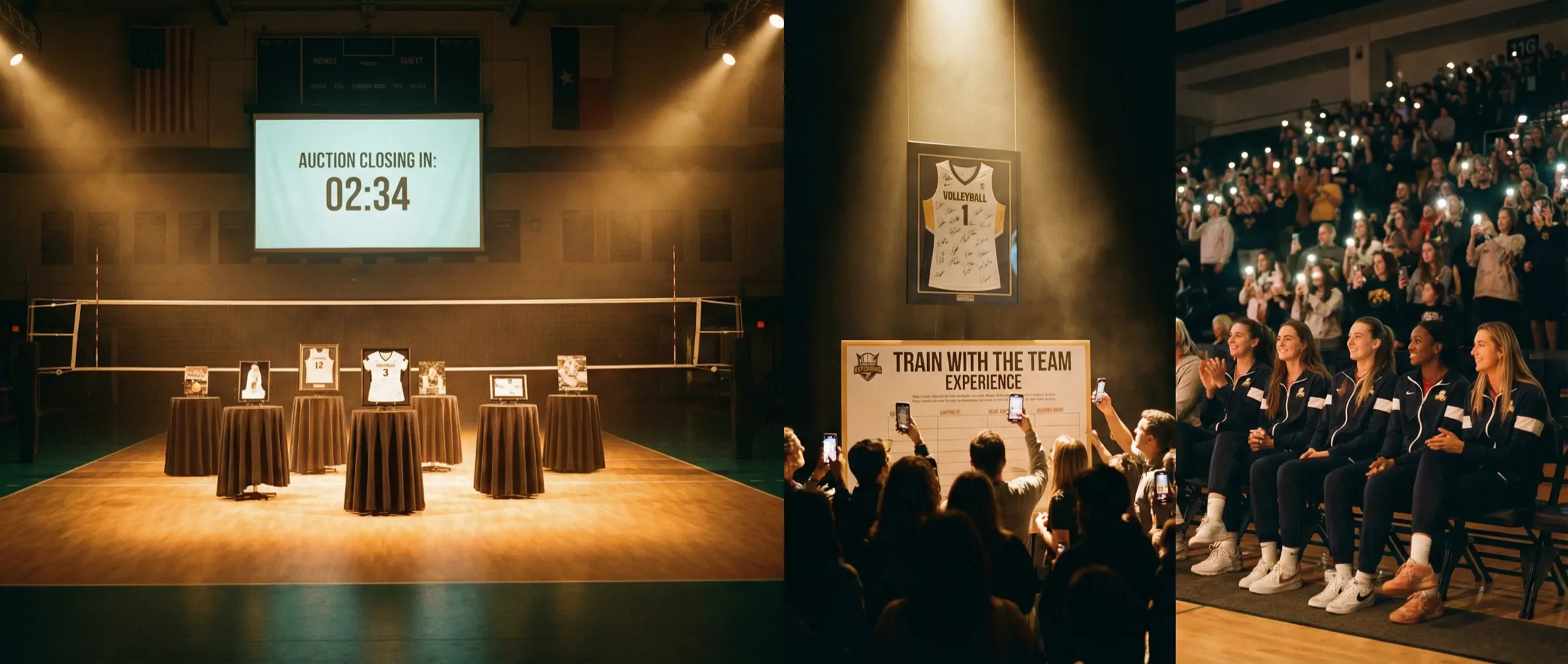 Women's Volleyball Season Highlight Auction